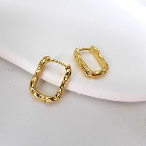 Elegant Gold Hoop Earrings